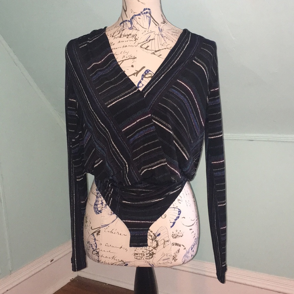 BCBG open back bodysuit NWOT
